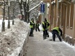 Зимняя уборка тротуаров на территории Кусинского городского поселения