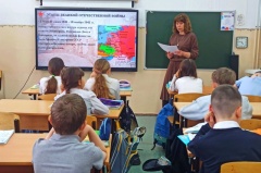 Беседа со школьниками