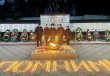 Кусинские полицейские зажгли «свечи памяти» накануне Дня памяти и скорби.