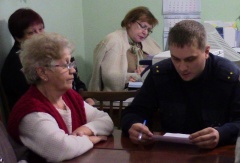Полицейские провели «круглый стол» с Советом ветеранов района