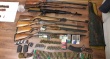 Кусинские полицейские изъяли незаконно хранящееся оружие и боеприпасы.